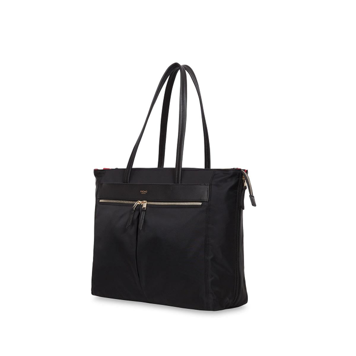 Knomo - Mayfair Grosvenor Place Expandable Tote 15 inch - Black
