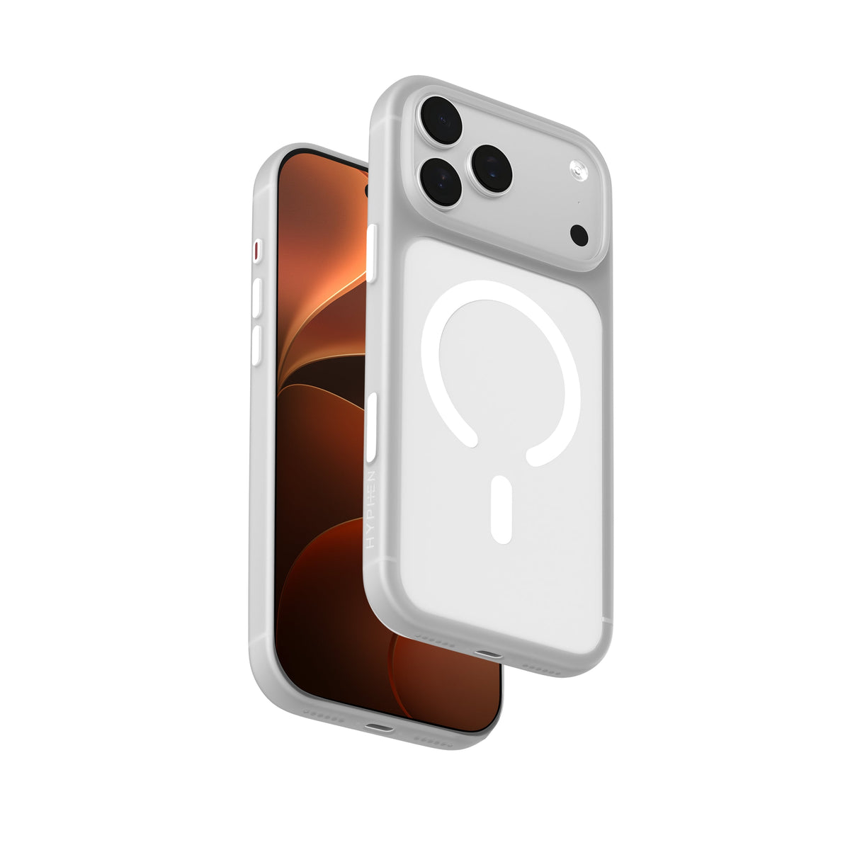 HYPHEN  RIFT Impact Frame MagSafe Case - Silver -  iPhone 18 Pro - 6.3"
