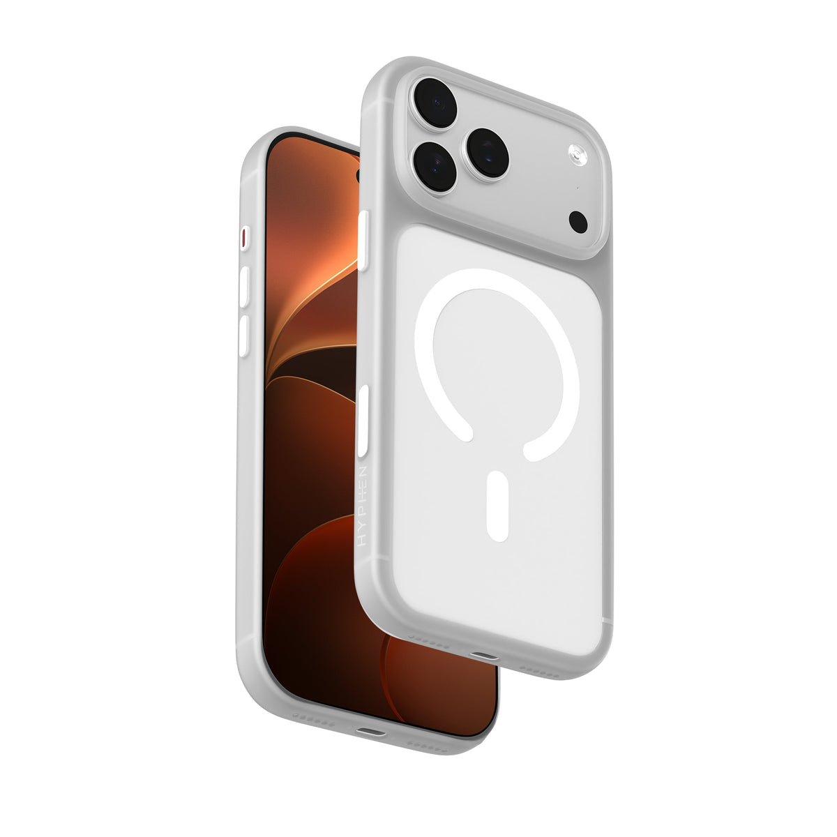 HYPHEN  RIFT Impact Frame MagSafe Case - Silver -  iPhone 18 Pro Max - 6.9"