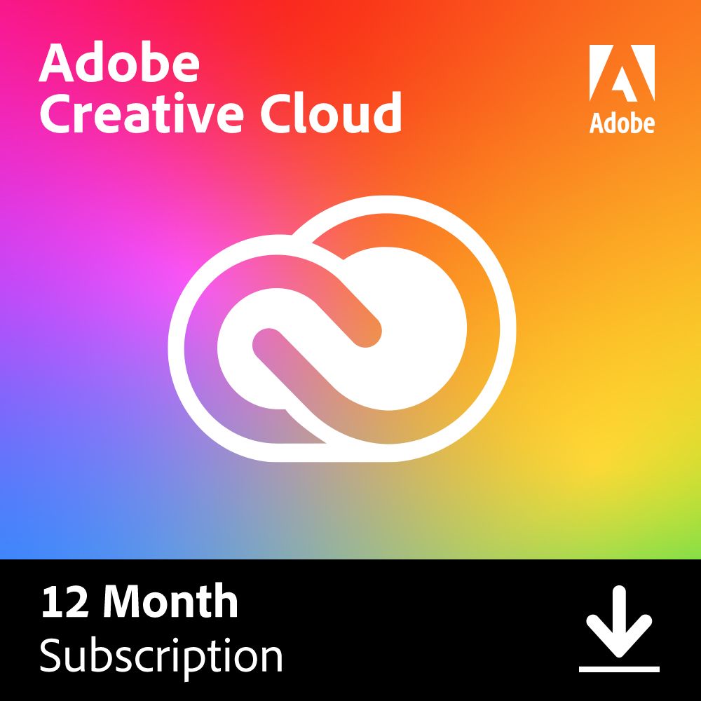 Adobe Creative Cloud Indiv 1 Year Sub
