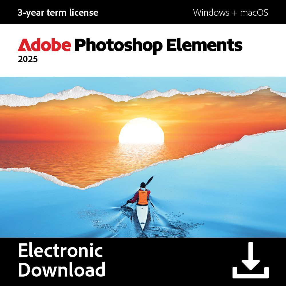 Adobe Photoshop Elements 2025 3 Years