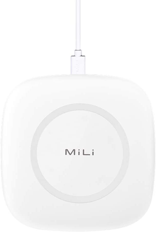 MiLi Magic Plus Wireless Charger with Built-in Power Bank (4700mAh)-White