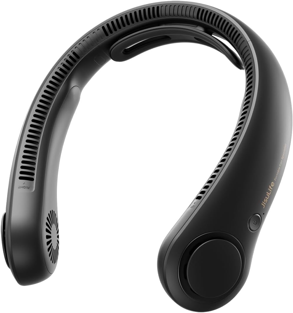 JisuLife Neck Fan Life4 4000mAh Black