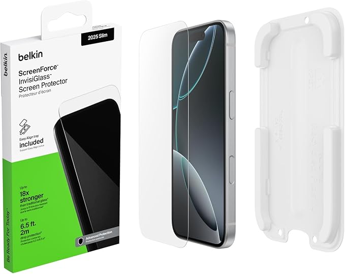 Belkin Screen Protector iPhone Air Invisiglass Clear