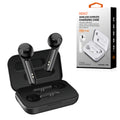 Reiko TWS Wireless Earbuds with Charging Case Macaron Finishing In Black (BT-A57BK)