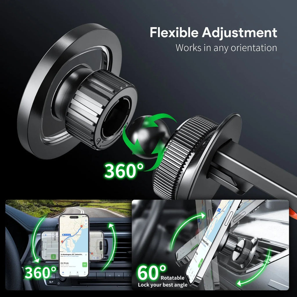 Air Vent Magnetic Car Phone Holder  SKU:HLD-EK3001BK