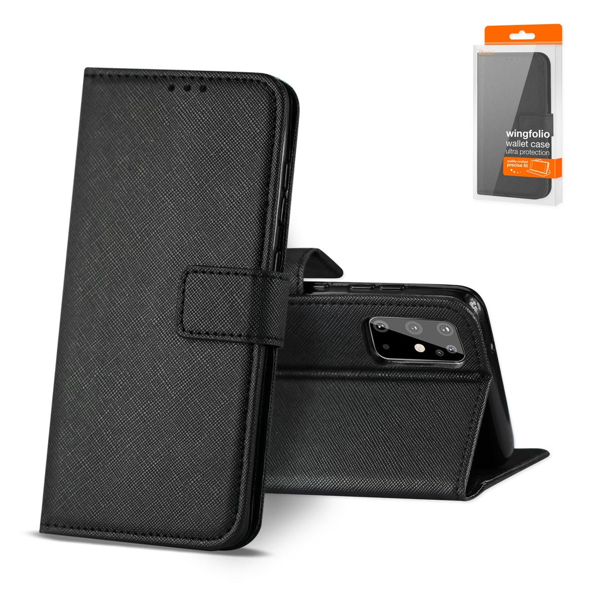 Reiko SAMSUNG GALAXY S20 3-In-1 Wallet Case In Black | SKU: FC27-SAMS11EBK