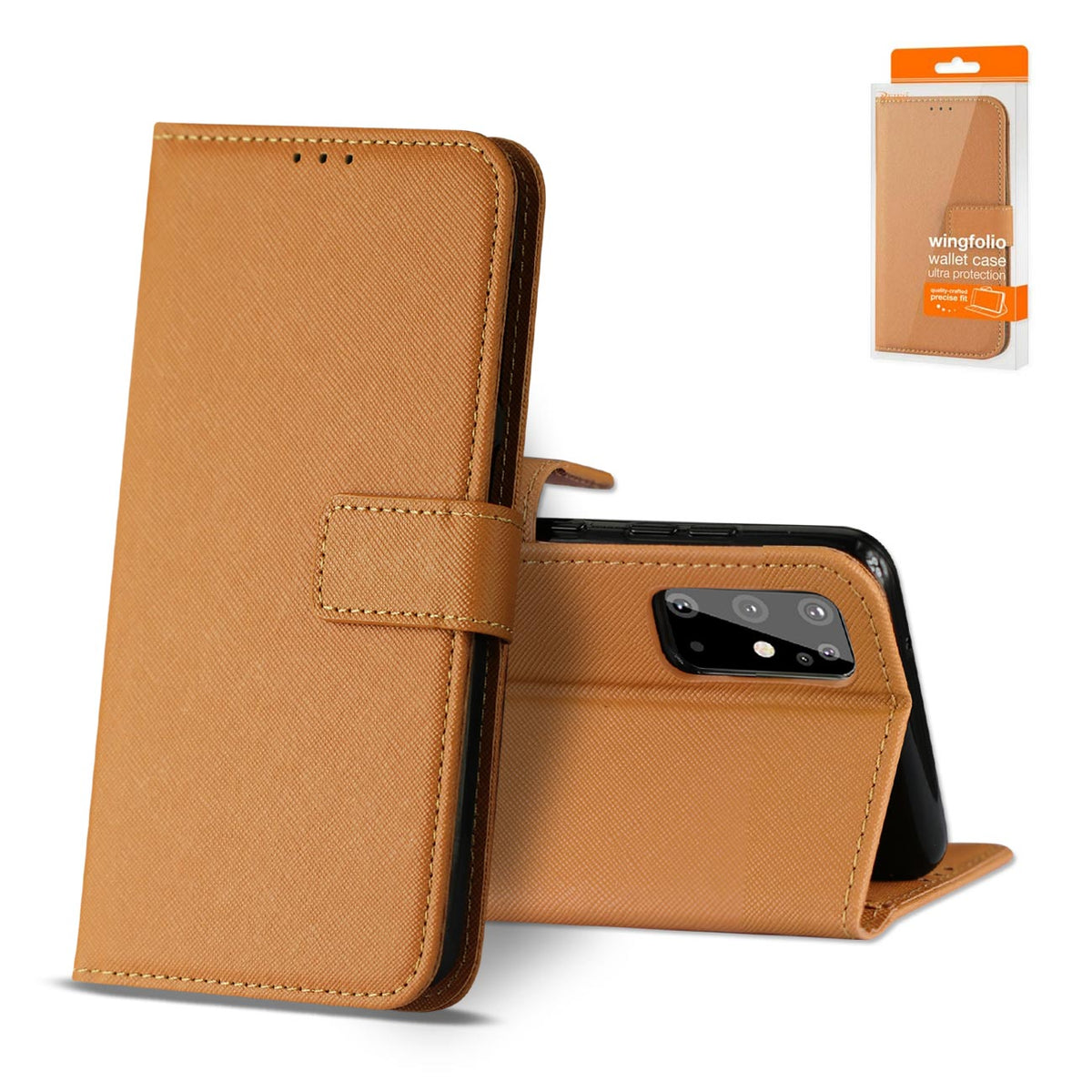Reiko SAMSUNG GALAXY S20 3-In-1 Wallet Case In Brown | SKU: FC27-SAMS11EBR