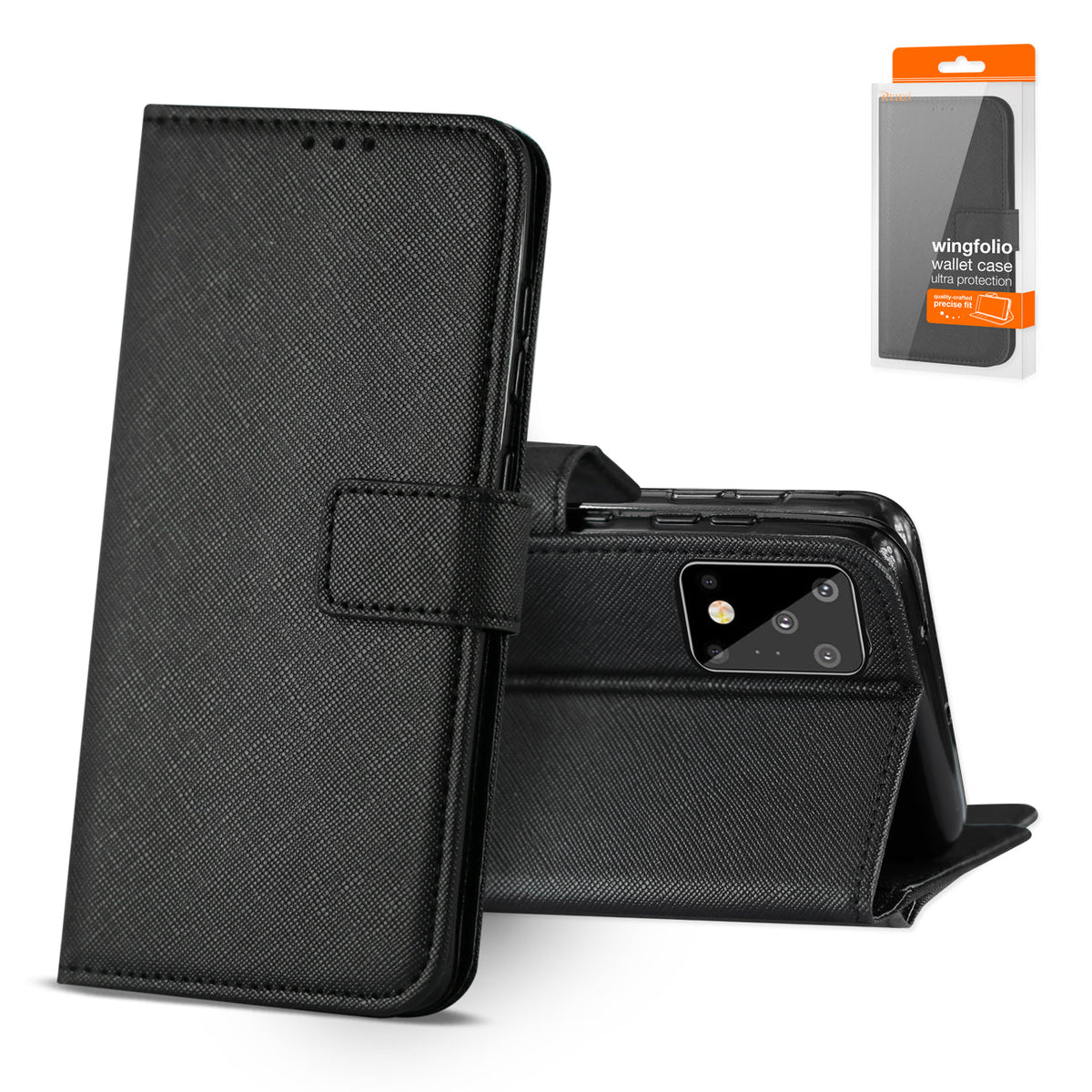 Reiko SAMSUNG GALAXY S20 ULTRA 3-In-1 Wallet Case In Black | SKU: FC27-SAMS11PBK
