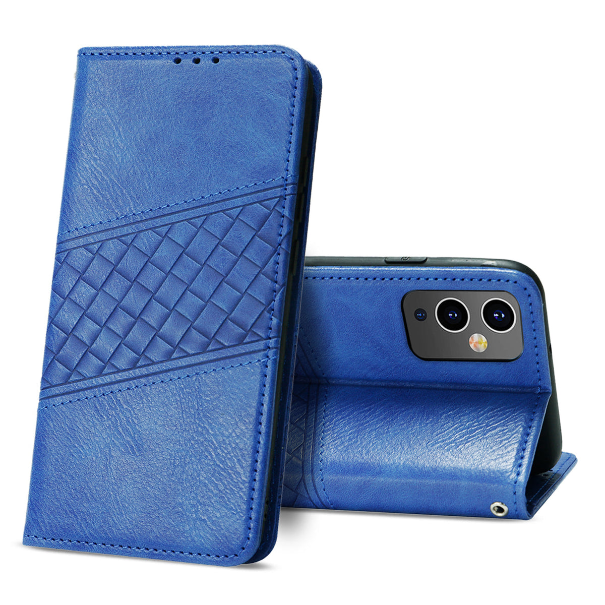 Reiko ONE PLUS 9 5G 3-In-1 Wallet Case In Blue | SKU: FC30-ONEPLUS9BL