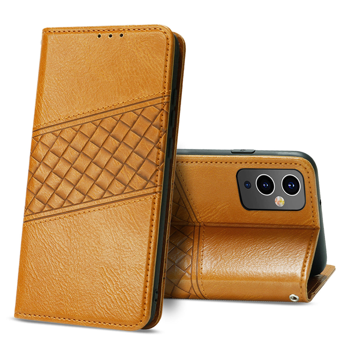 Reiko ONE PLUS 9 5G 3-In-1 Wallet Case In Brown | SKU: FC30-ONEPLUS9BR