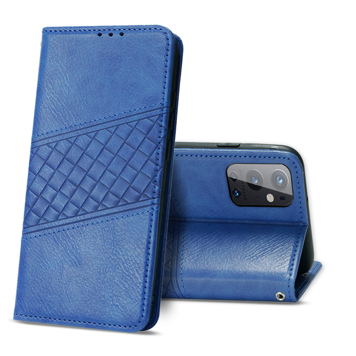 Reiko ONE PLUS 9 PRO 5G 3-In-1 Wallet Case In Blue | SKU: FC30-ONEPLUS9PROBL