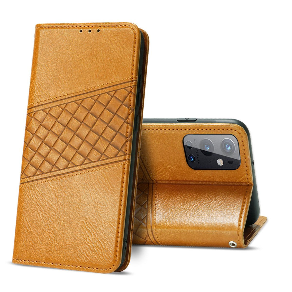 Reiko ONE PLUS 9 PRO 5G 3-In-1 Wallet Case In Brown | SKU: FC30-ONEPLUS9PROBR