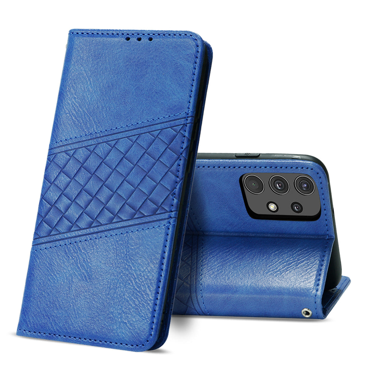 Reiko Samsung Galaxy A32/5G 3-In-1 Wallet Case In Blue | SKU: FC30-SAMA32-5GBL