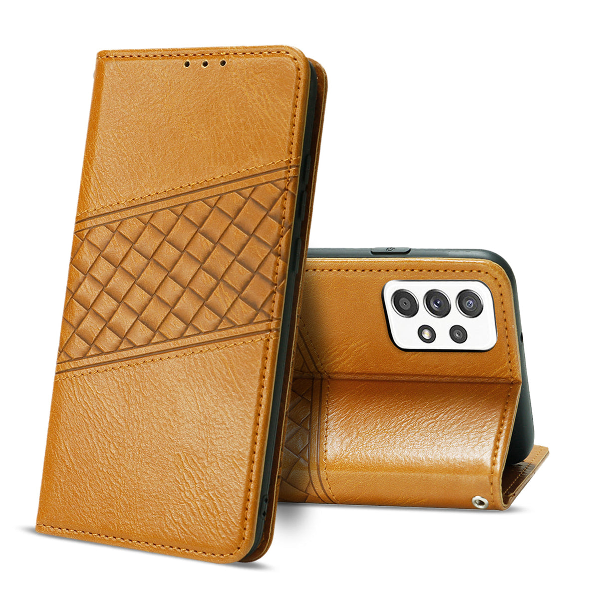 Reiko Samsung Galaxy A52/5G 3-In-1 Wallet Case In Brown | SKU: FC30-SAMA52-5GBR