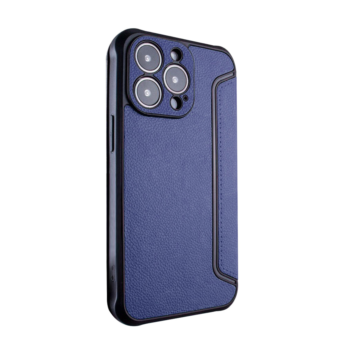 Magnetic wallet Leather phone case For Apple iPhone 14 Plus In Navy (FC36-IPH14PLUSNV)