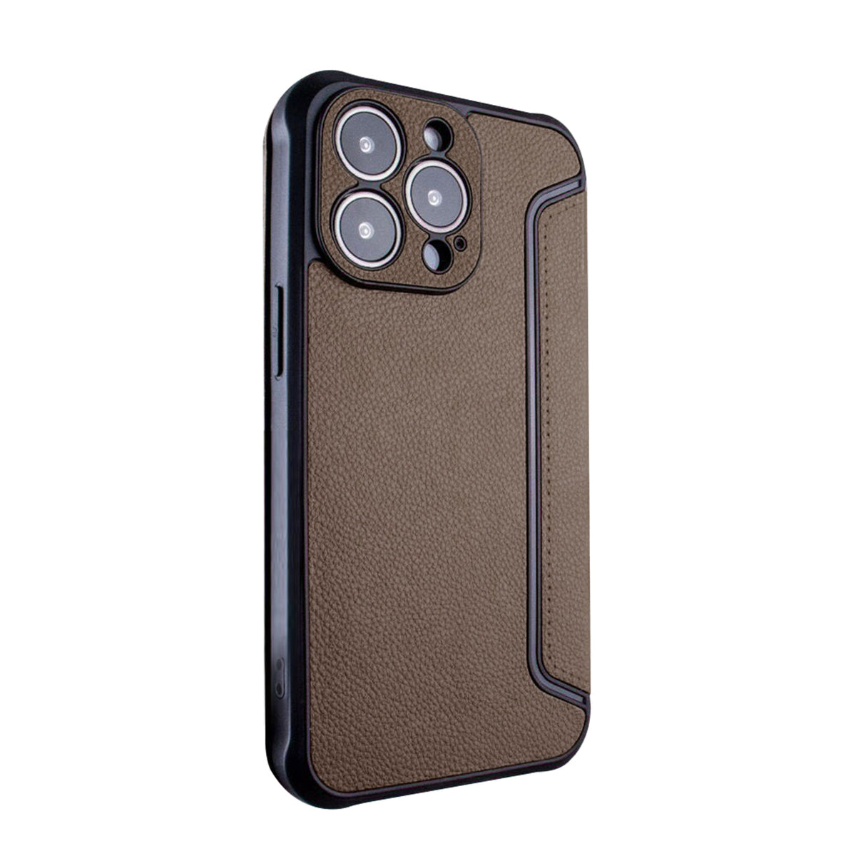 Magnetic wallet Leather phone case For Apple iPhone 14 Pro Max In Brown (FC36-IPH14PROMAXBR)