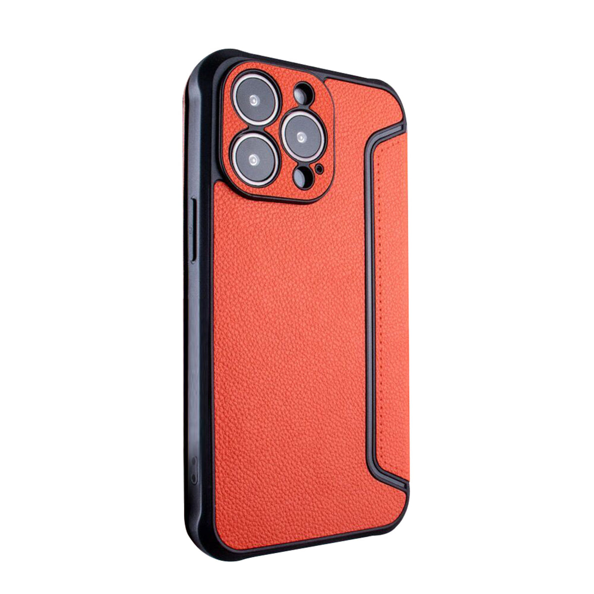 Magnetic wallet Leather phone case For Samsung Galaxy S23 Plus In Orange (FC36-SAMS23PORG)