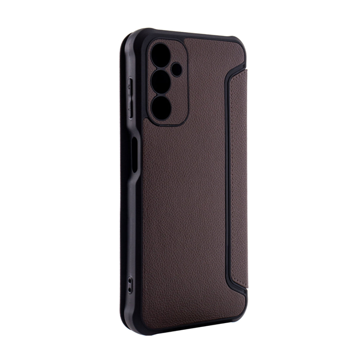 Magnetic wallet Leather phone case For Samsung Galaxy A14 5G In Brown (FC36-SAMA14-5GBR)