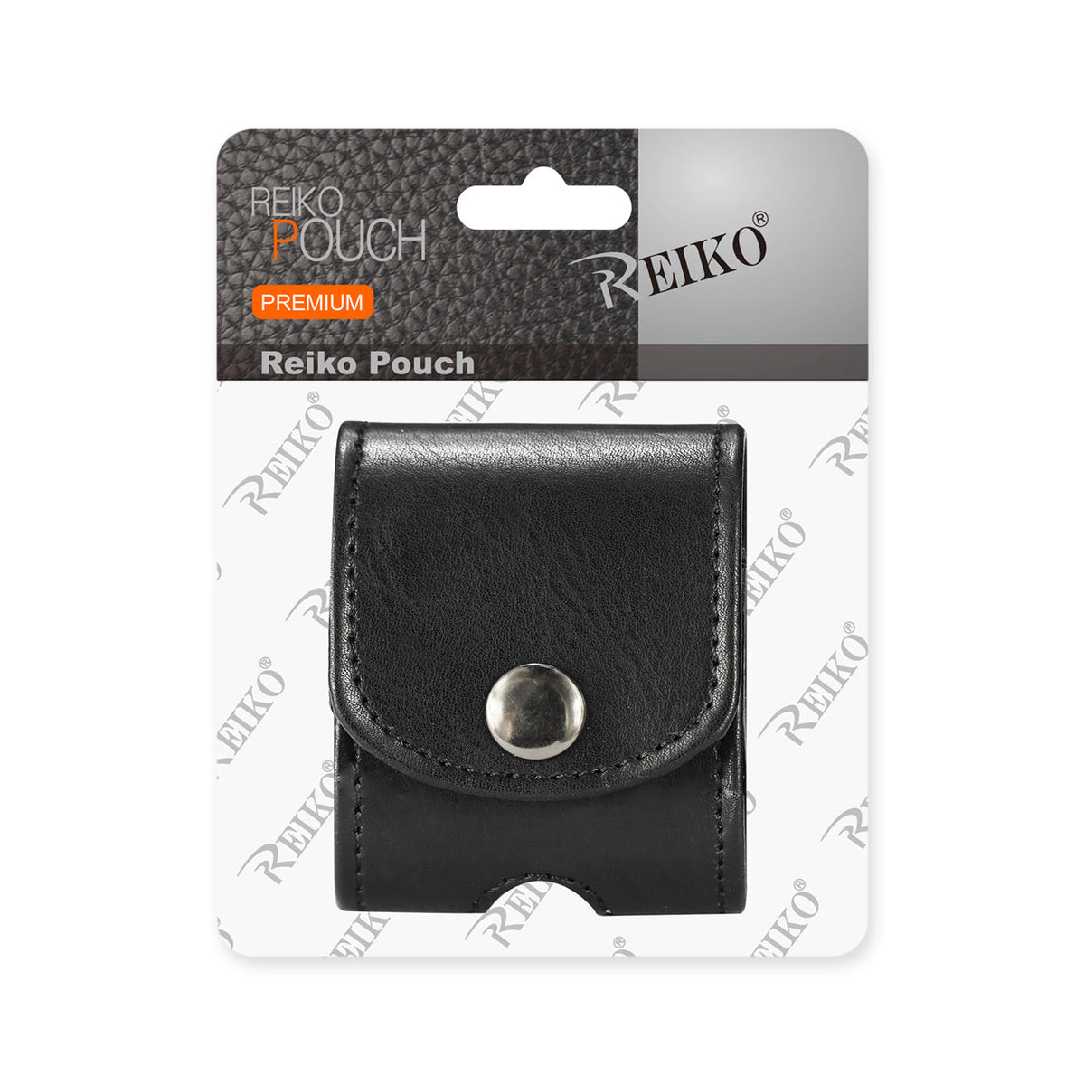 Reiko leather Case for Airpod in Black | SKU: HP106-AIRPODBK