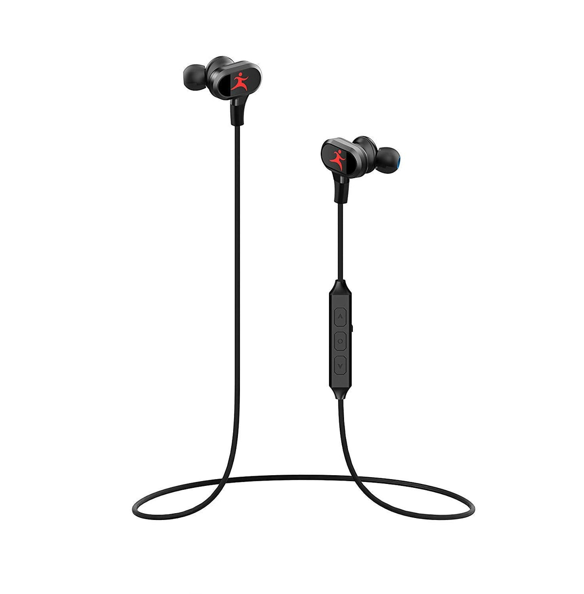Wireless Sport Earphones with Magnetic Controlled Switch In Red HSBT1580-UNIRD