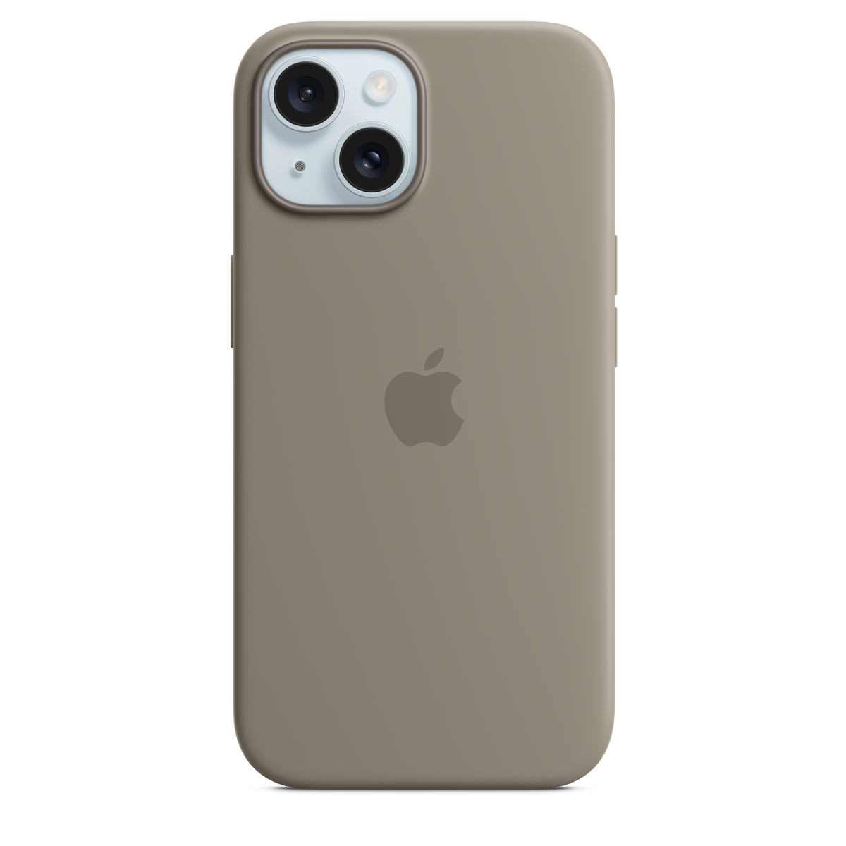 iPhone 15 Silicone Case with MagSafe - Clay