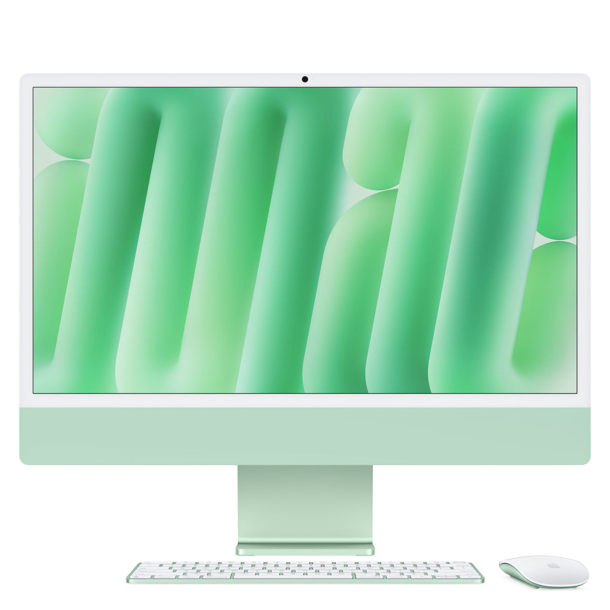 24-inch iMac with Retina 4.5K display: Apple M4 chip with 10-core CPU and 10-core GPU, 512GB SSD - Green