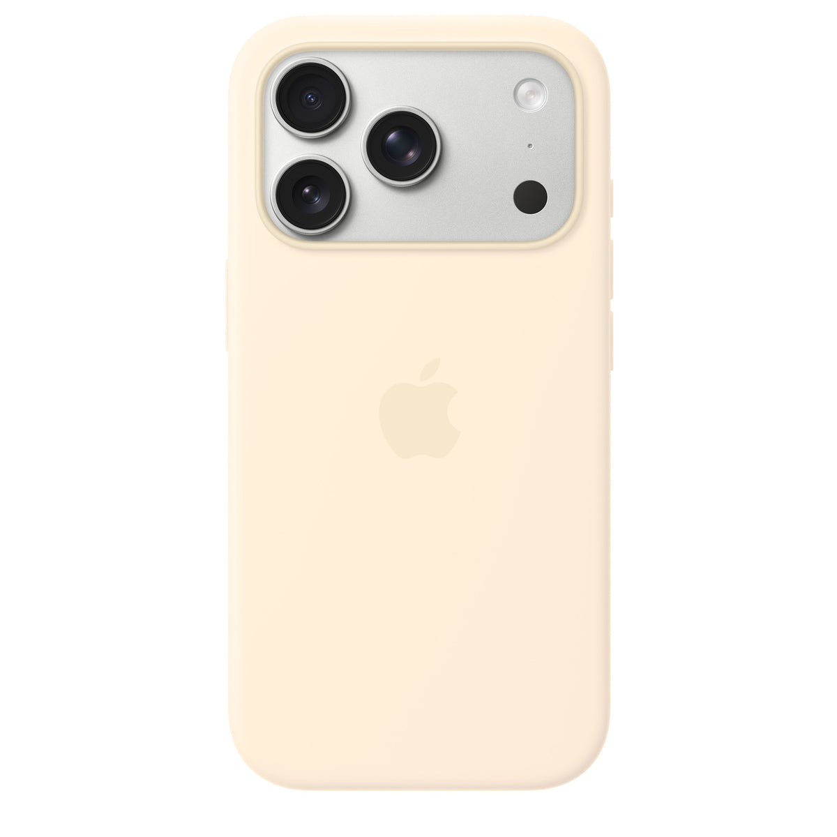 iPhone 17 Pro Silicone Case with MagSafe – Vanilla