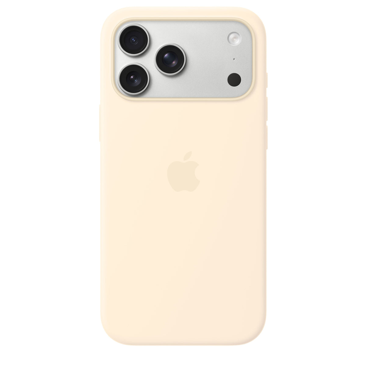 iPhone 17 Pro Max Silicone Case with MagSafe – Vanilla
