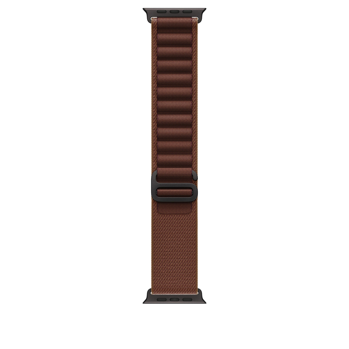 49mm Burgundy Alpine Loop - Medium - Black Titanium Finish