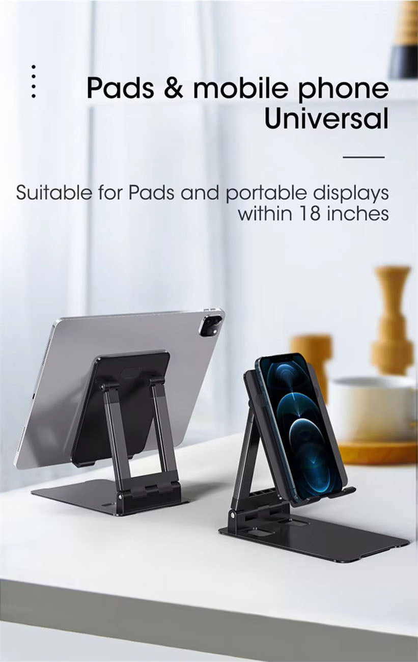Non-slip 360???? rotating desktop stand in Black SKU:HLD-VD026BK
