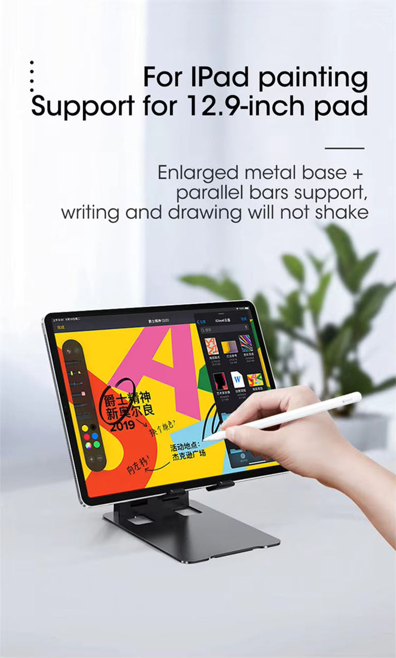 Non-slip 360???? rotating desktop stand in Black SKU:HLD-VD026BK