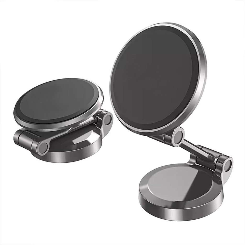 360???? rotating magnetic holder for car with a sticky base SKU: HLD-VDHD040BK