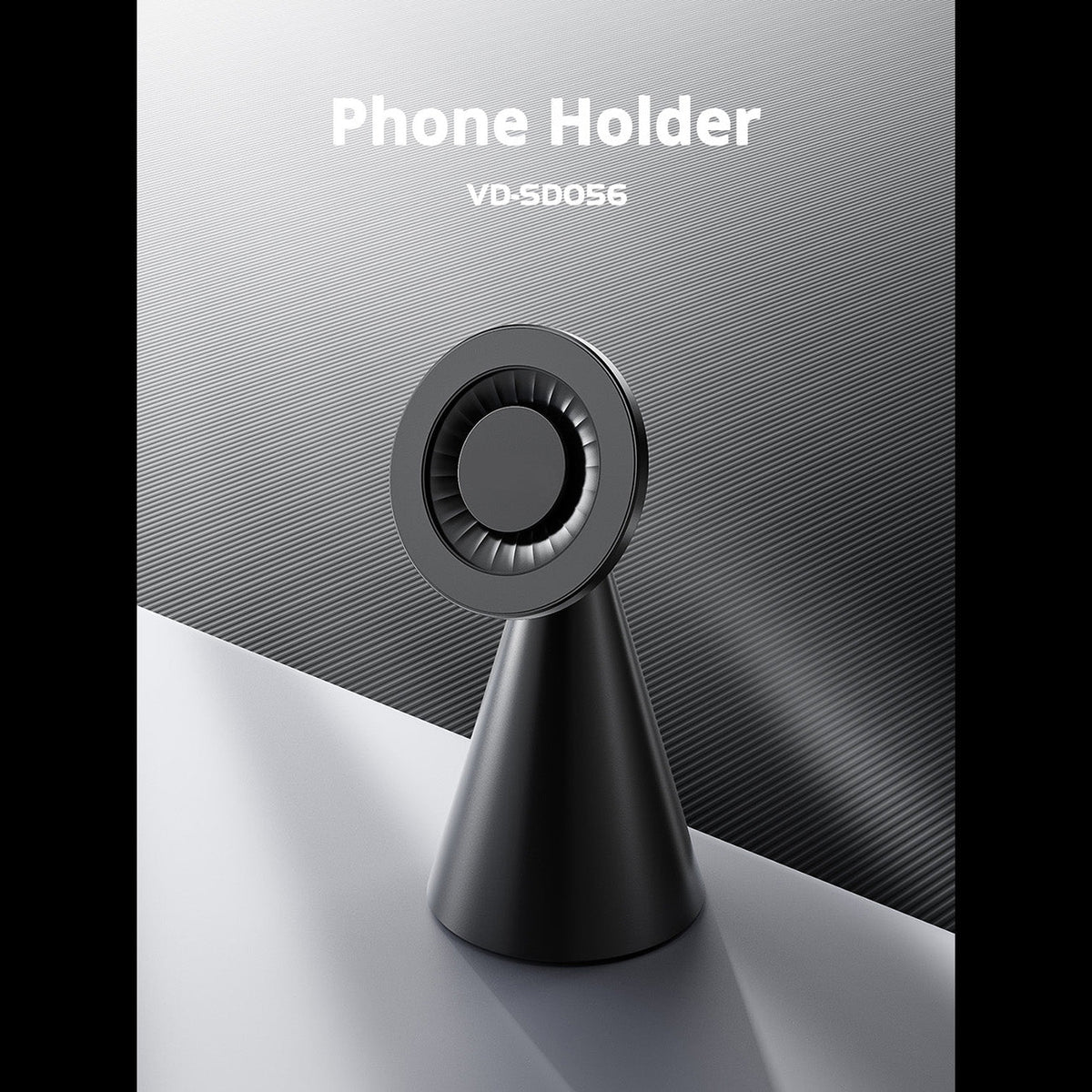 Universal high quality premium Strong magnetic holder 360 degree rotation stable anti-shake drop resistant holder SKU:HLD-VD056BK