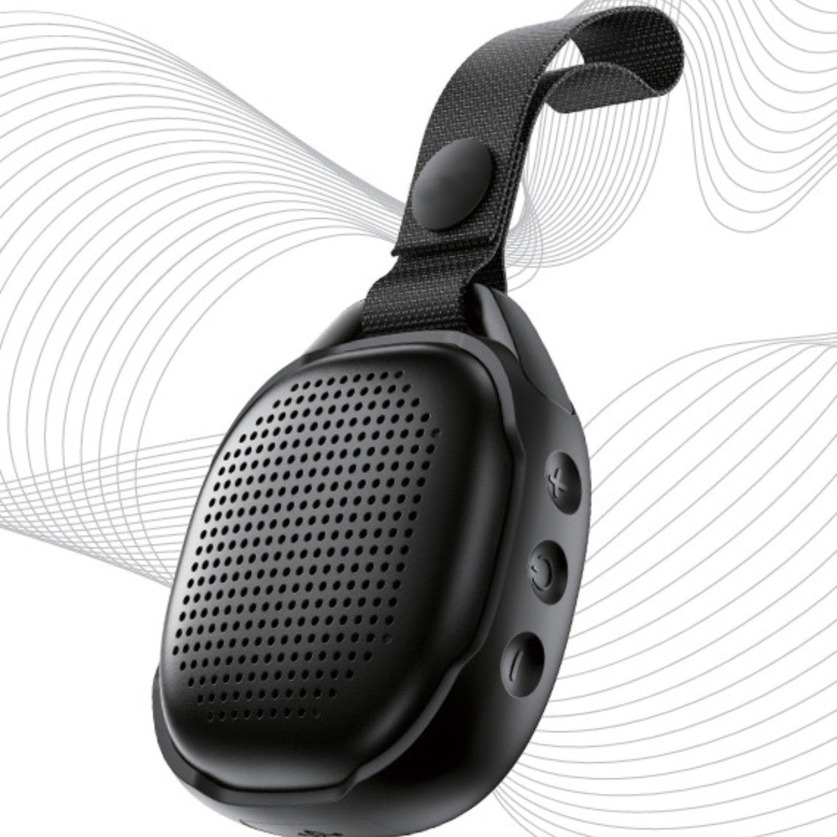 New Arrival portable lightweight Speaker, long battery life, clear sound, used for Home/ Outdoor/ Party in black SKU:SP-VD019BK