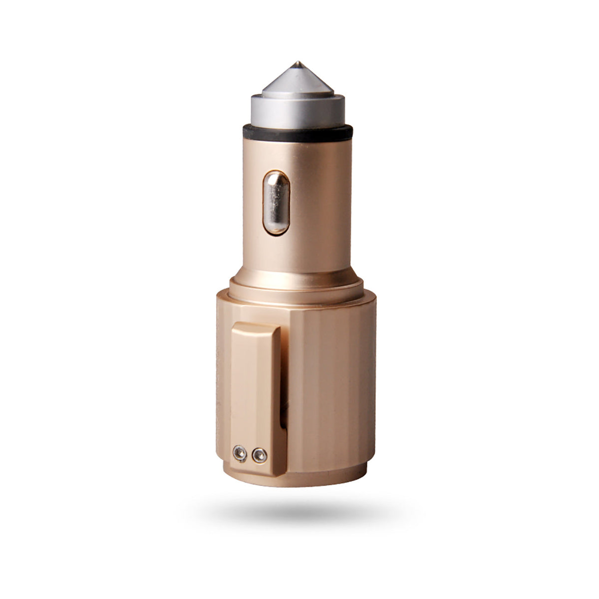 Quick Car Charger, 4.8A Dual USB Fast car charger with Life Guard Charge Technology In Gold SKU#M2RD8-005-CCGD