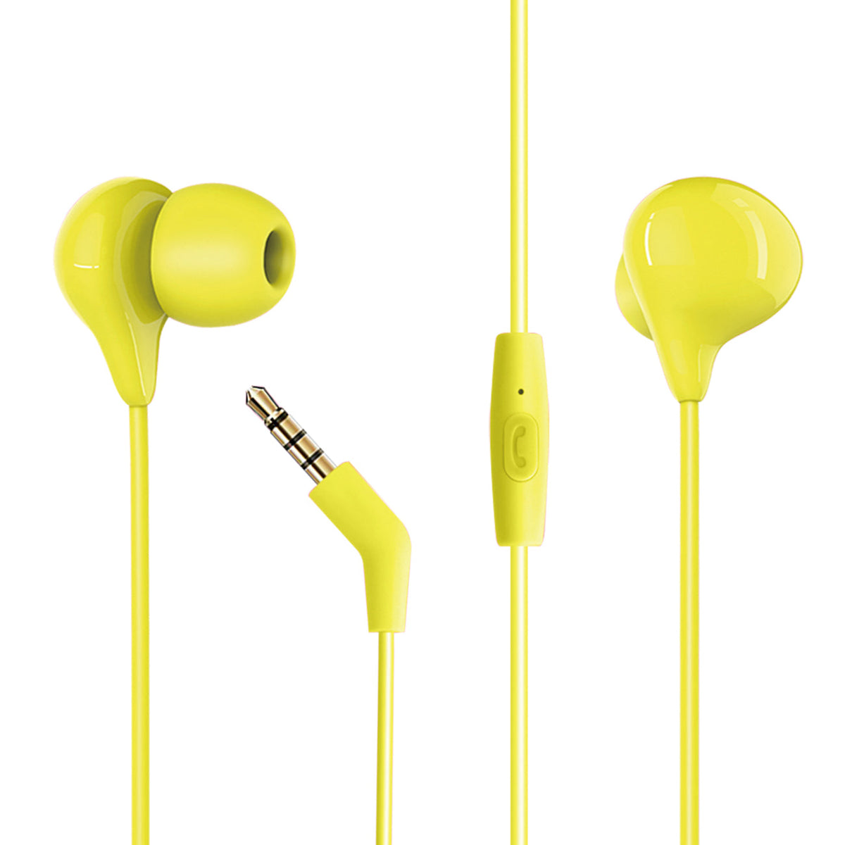 Hey Dr H86 In-Ear headphones in Yellow M2RHD-H96YL