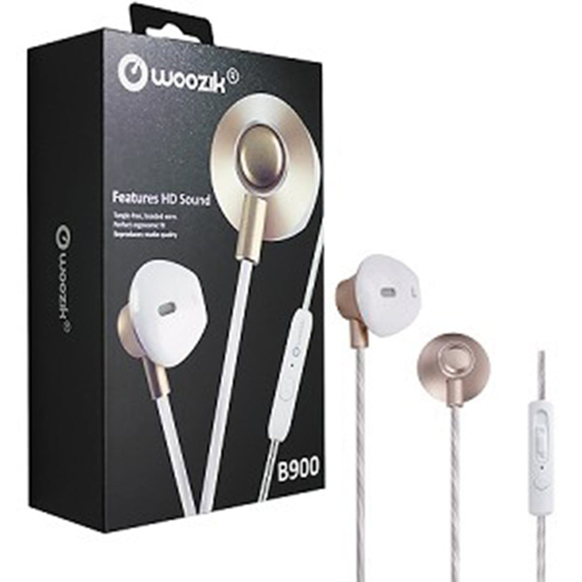 B900 Headphones Without Carrying Case In Gold M2RWK-HF-B900GD