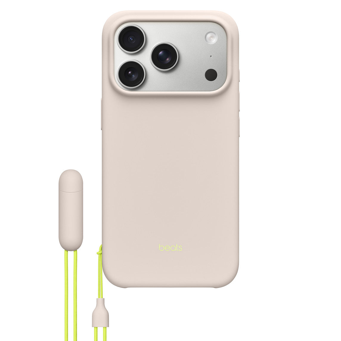 Beats iPhone 17 Pro Kickstand Case with MagSafe and Camera Control Lime Stone