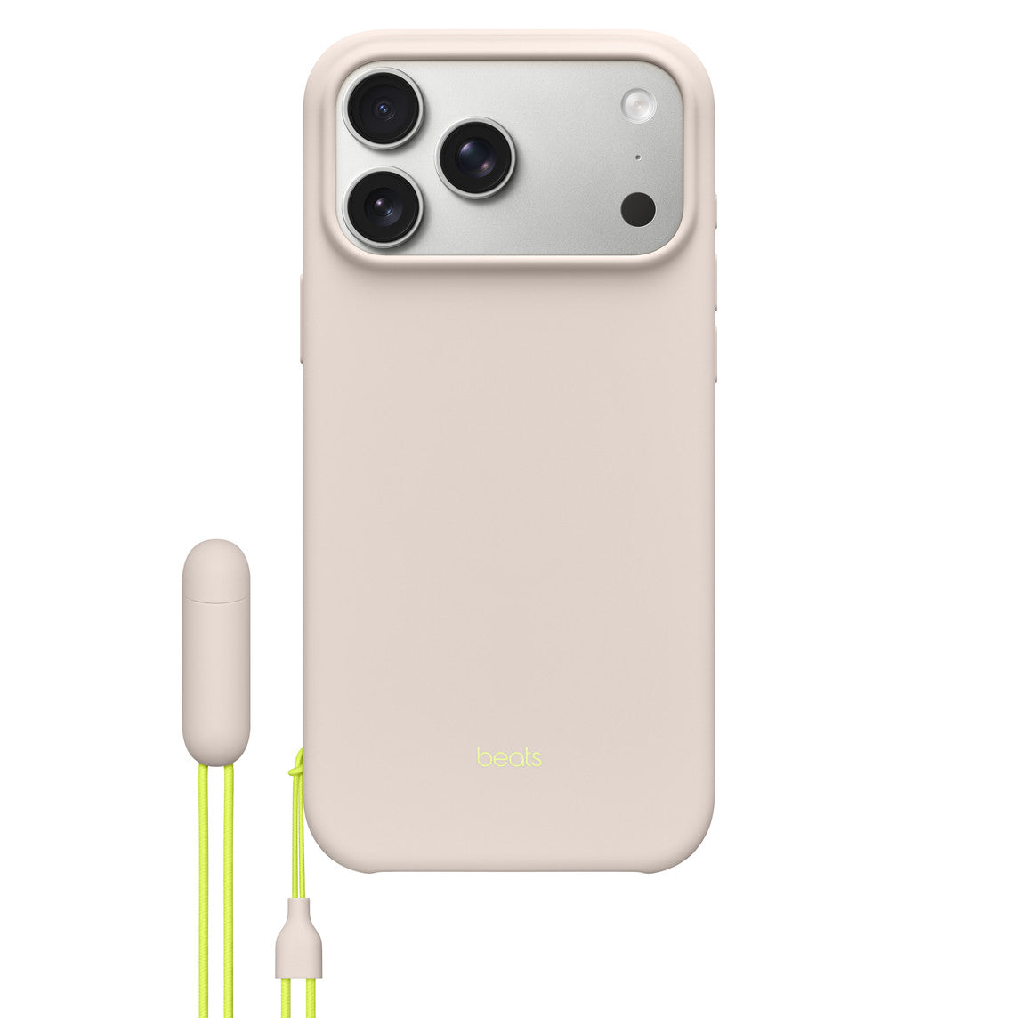 Beats iPhone 17 Pro Max Kickstand Case with MagSafe and Camera Control Lime Stone