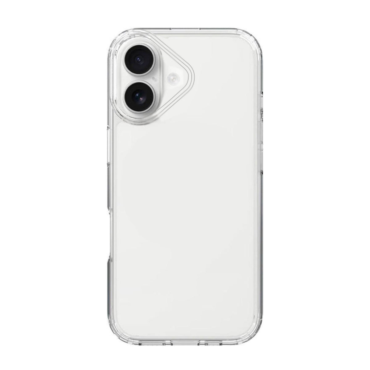 Reiko High Quality 2X Clean PC and TPU Bumper Case In Clear For IPHONE 17 ,SKU:PC09-IPH17CL