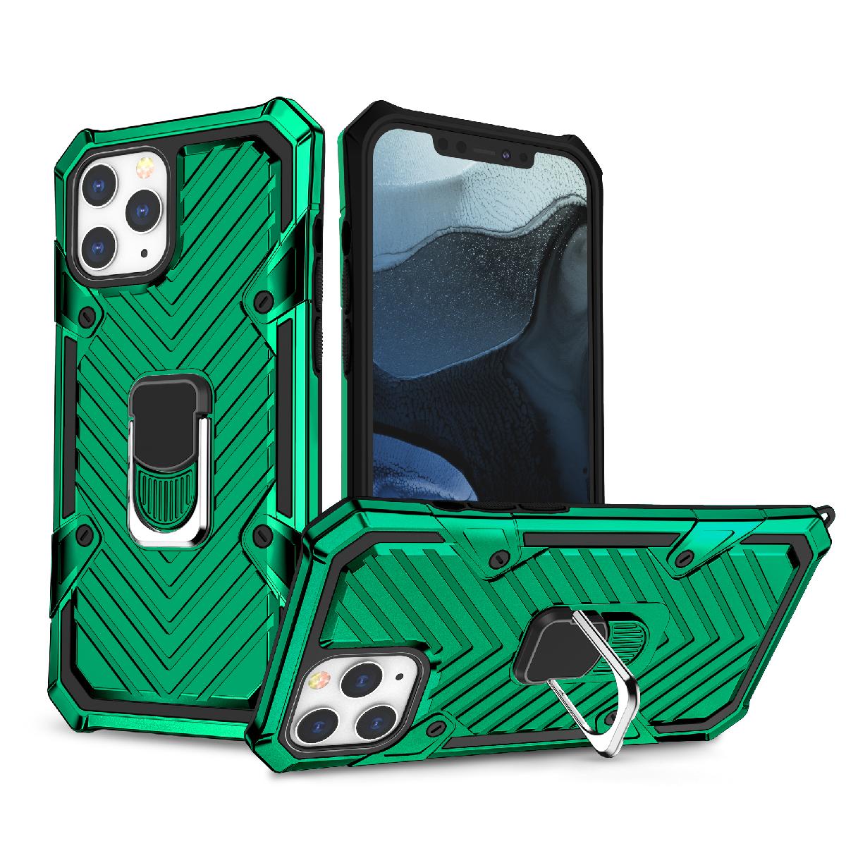 IPHONE 12 MINI Kickstand Anti-Shock And Anti Falling Case In Green