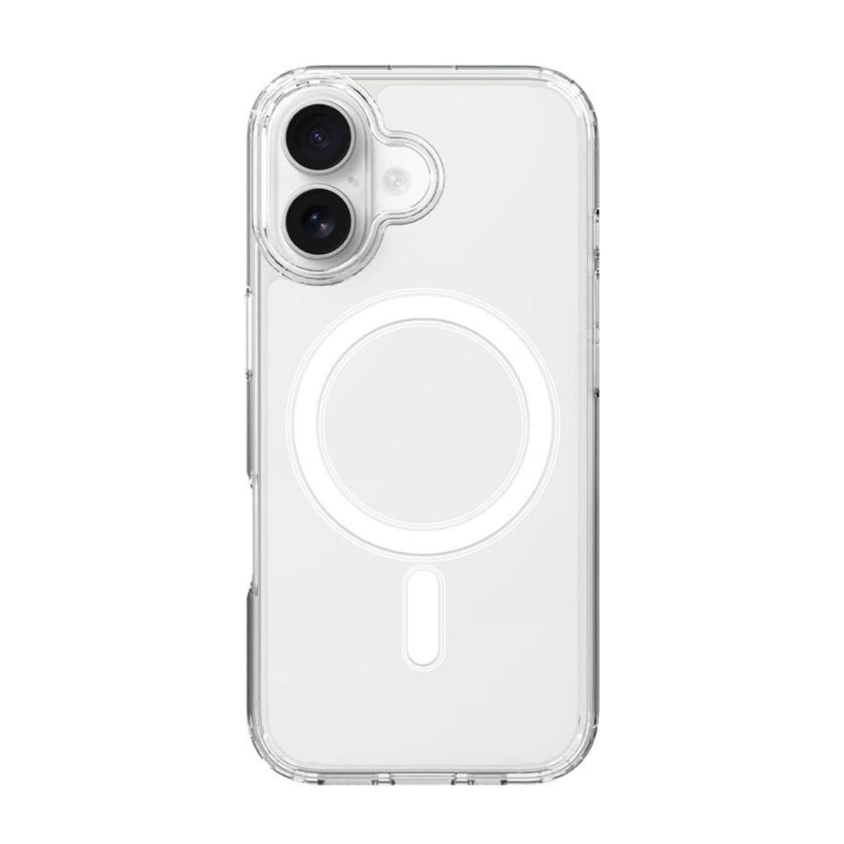 Magnetic Wireless Charging TPU Bumper Case For iPhone 17 In Clear , SKU: PC34-IPH17CL