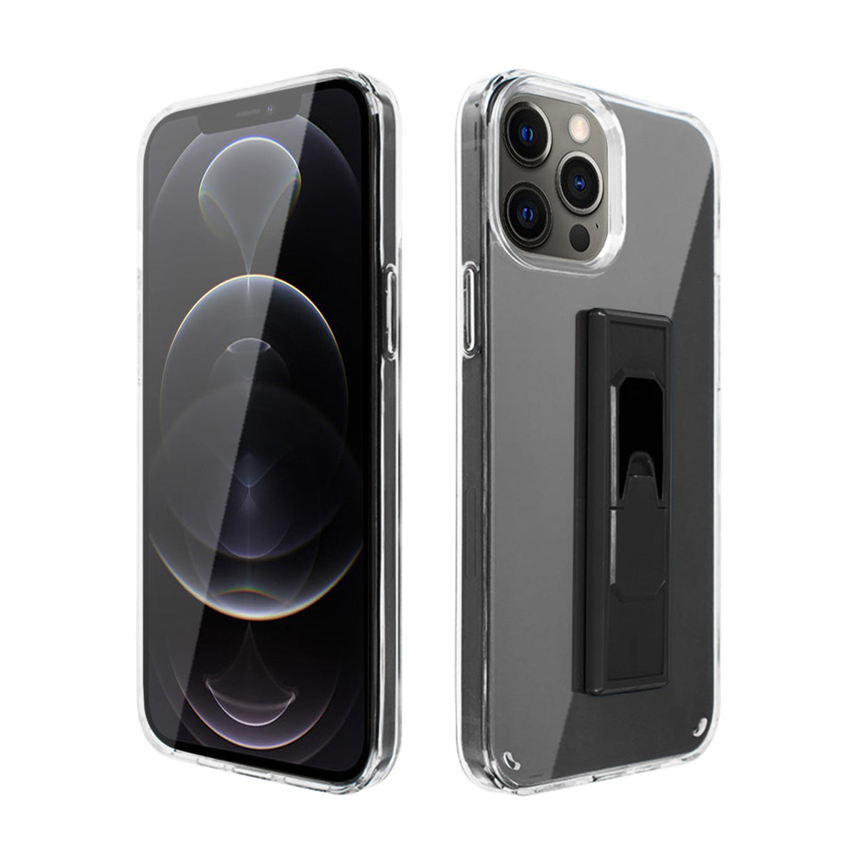TPU Bumper Shockproof Case With Embedded Coil APPLE IPHONE 12 PRO MAX In Black