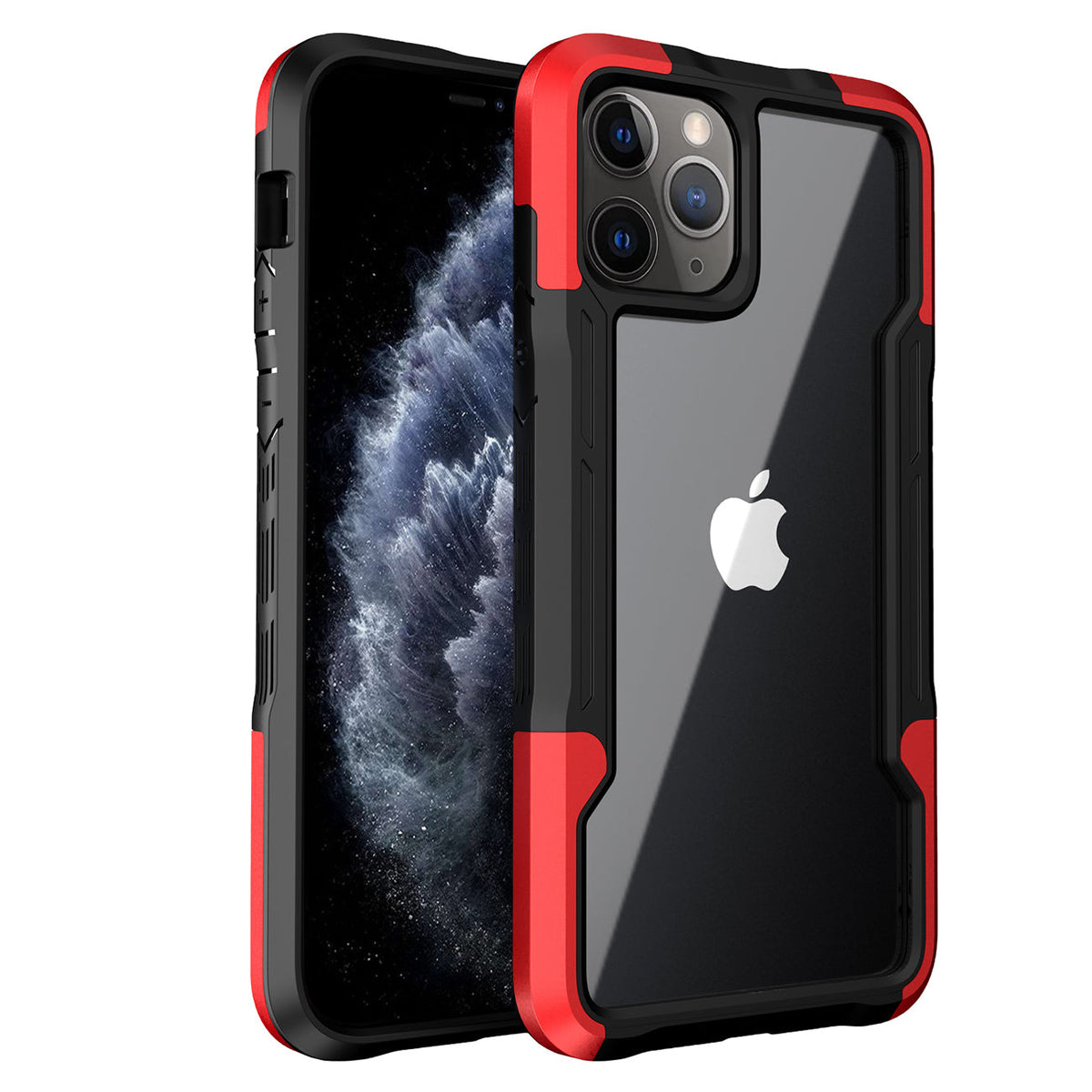 Shockproof Excellent Grip with Silky Feeling for Apple iPhone 11 Pro Max In Red