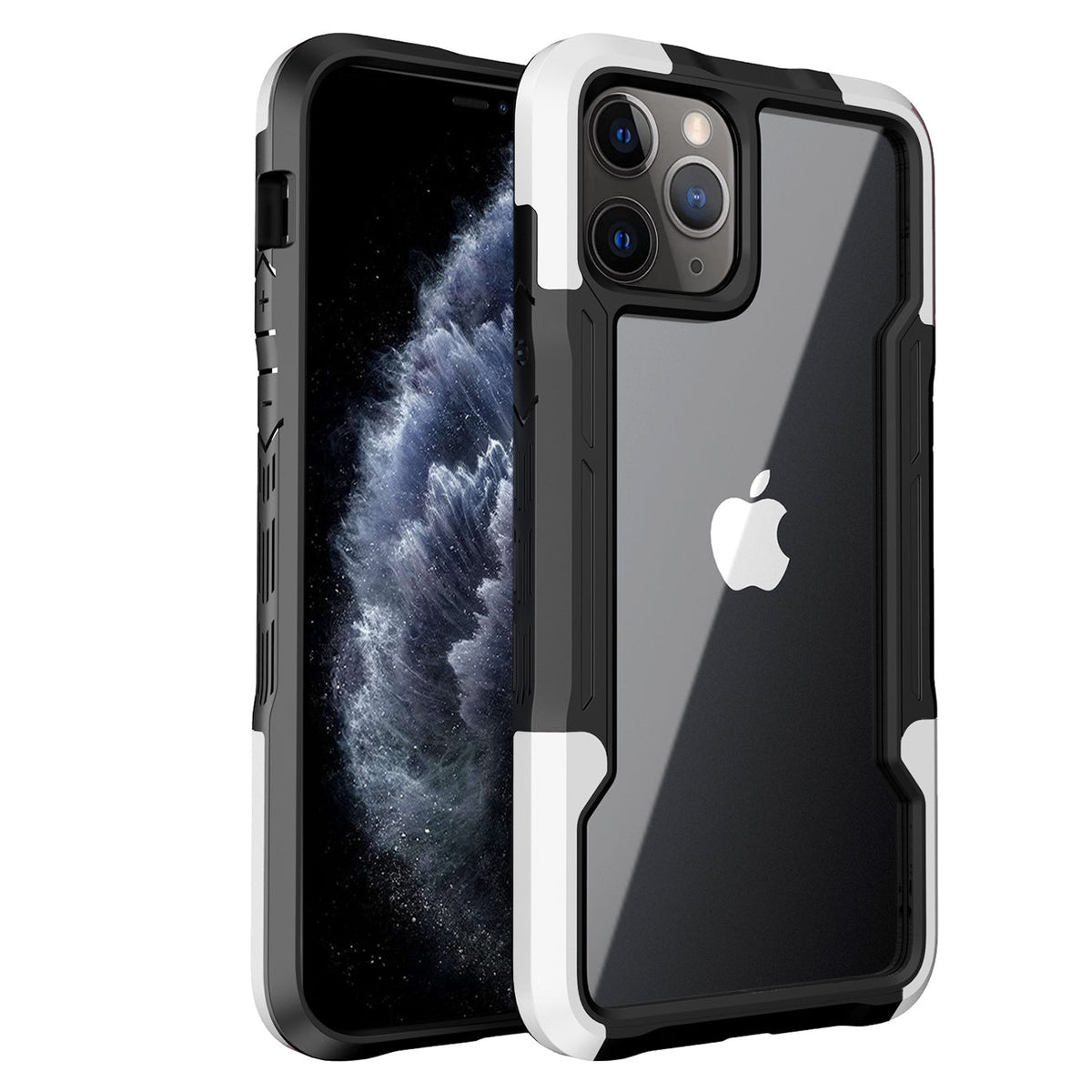 Shockproof Excellent Grip with Silky Feeling for Apple iPhone 11 Pro Max In White