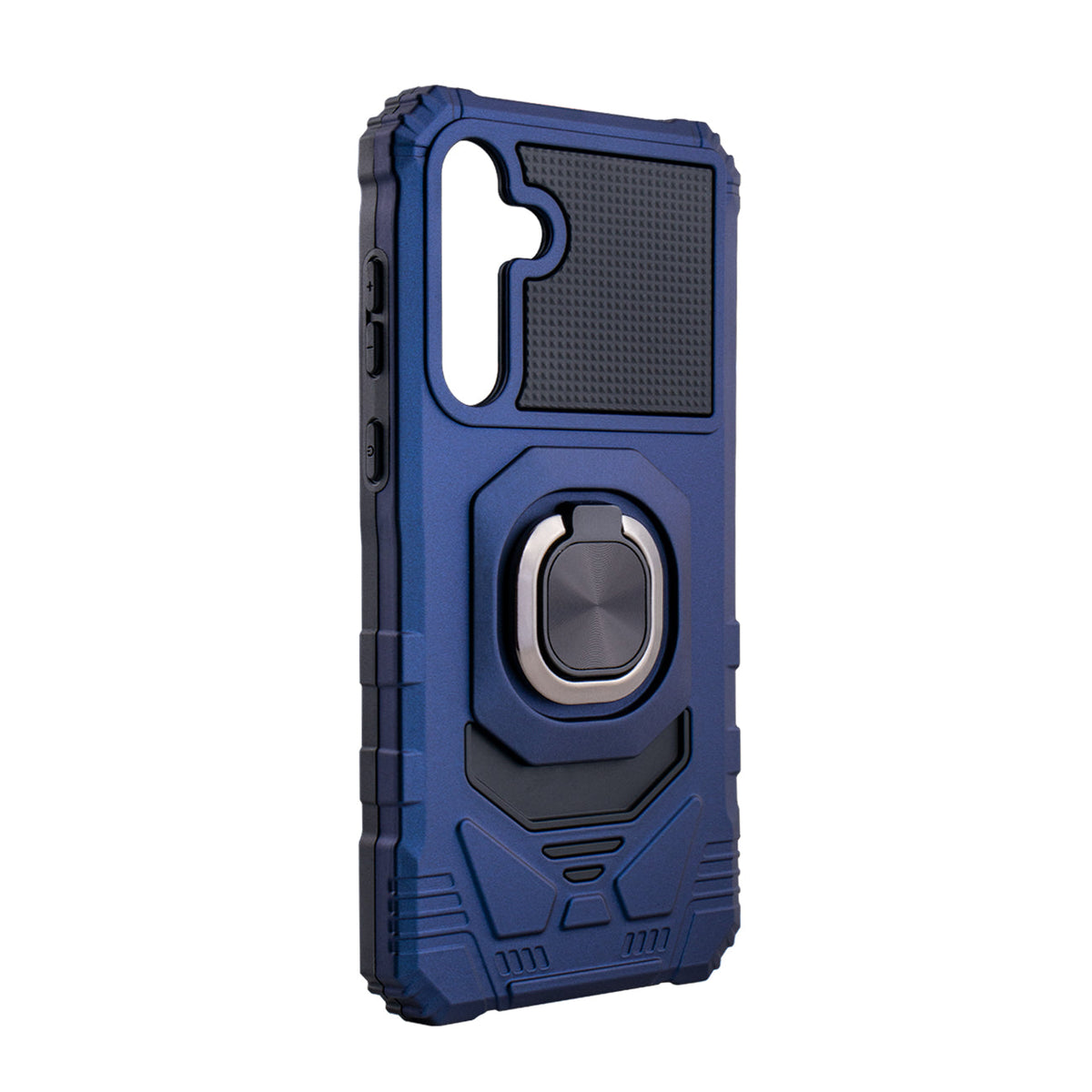 Kickstand Ring Holder TPU Shockproof Case for Samsung Galaxy A36 in BLUE , SKU: PC65-SAMA36BL