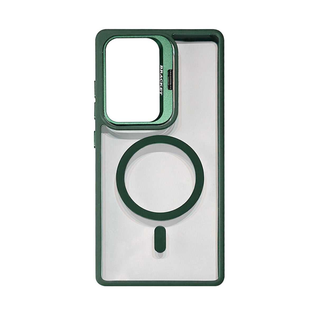 Magnetic Phone Case with Built-in Invisible Kickstand Compatible with Samsung Galaxy S25 (PC70-SAMS25GR)