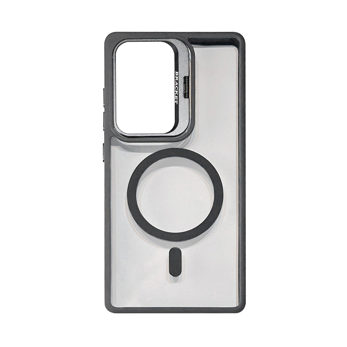 Magnetic Phone Case with Built-in Invisible Kickstand Compatible with Samsung Galaxy S25 ULTRA (PC70-SAMS25UGY)
