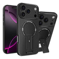 TPU PC kickstand Magnetic Phone Case for IPHONE 17 PRO MAX & IPHONE 18 PRO MAX | SKU: PC78-IPH17MAXBK
